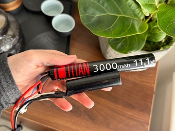 Selling: T Titan 3000mAh 11.1v Nunchuck Battery