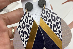 Buy Now: 80 Pairs Vintage Leopard Wooden Women's Earrings