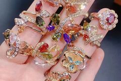Buy Now: 100pcs high-end gold-plated color-preserving personalized ring