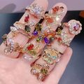 Buy Now: 100pcs high-end gold-plated color-preserving personalized ring