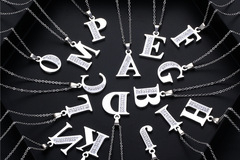 Buy Now: 50pcs 26 letter necklace