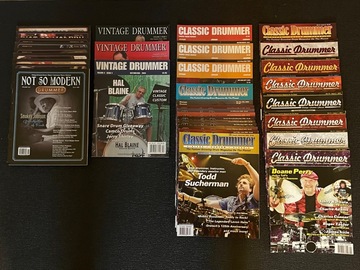 Selling with online payment: NOT SO MODERN DRUMMER, VINTAGE DRUMMER & CLASSIC DRUMMER Magazine