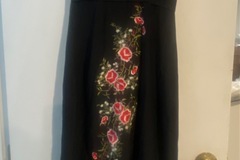 Selling: Embroidered silk dress
