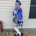 Selling with online payment: Qiqi Genshin Impact dokidoki cosplay SR quality Cosplay + Wig