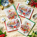  : "Santa in Hong Kong" Christmas Cards | Set of 4