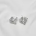 Selling: Amelie George Celine Crystal Stud Earrings in Silver