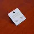 Selling: Gregory Ladner New Cubic Zirconia Silver Stud Earrings