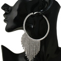 Buy Now: 27 Pairs Women's Luxury Tassel Rhinestone Fashion Earrings