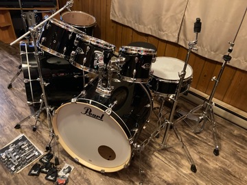 Selling with online payment: Pearl Export EXX 8 piece double bass kit *price reduction *