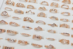 Bulk Lots: 100PC Simple versatile knuckle ring girls tail ring