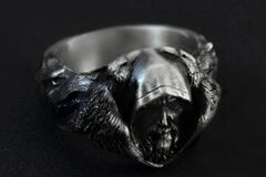 Buy Now: 50PC Hades Mythical Retro Jewelry Arctic Wolf Shape Ring