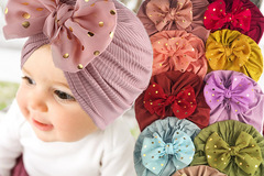 Comprar ahora: 30pcs baby hat children's cute bow hat