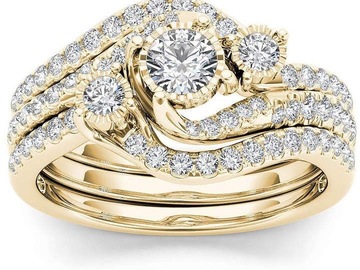 Buy Now: 50PC Fashion Couple Zircon Ring