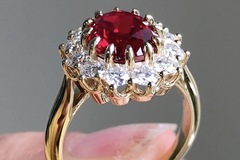 Buy Now: 50pcs gemstone ring diamond hand jewelry diamond ring