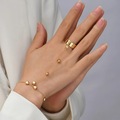 Buy Now: 100pcs Fashion love pendant finger chain Bracelet
