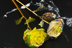 Buy Now: 50 pc gold foil rose flower birthday gift valentine's day gift