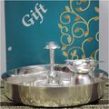 Buy Now: white metal Pooja dish Set Return Gifts Diwali -300Pcs 