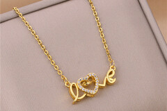 Buy Now: 30PC Fashionable Valentine’s Day love letter pendant necklace