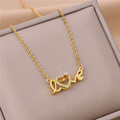 Comprar ahora: 30PC Fashionable Valentine’s Day love letter pendant necklace
