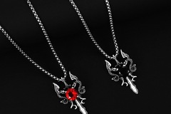 Comprar ahora: 50PC Double Dragon Cross Necklace Pendant