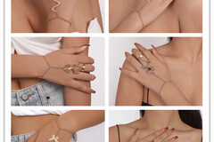 Comprar ahora: 50pc spider bracelet scorpion bracelet gothic ring bracelet