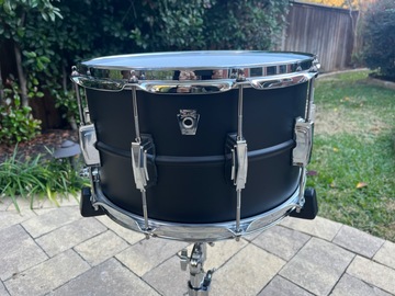 Selling with online payment: Ludwig 14x8 Ltd Ed Stealth Black Beauty snare