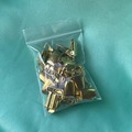 For Sale: ~25 pieces of Gold Garter Clips