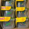 Buy Now: Case Pack of Glad Deep Dish Containers Summer Collection