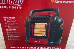 Renting out with online payment: Propane portable heater- Mr Heater