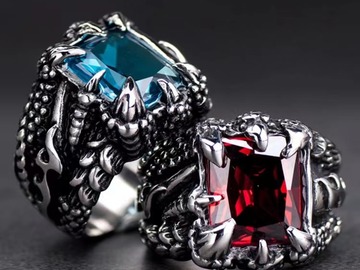 Buy Now: 50PC fashionable multi-color zircon ring
