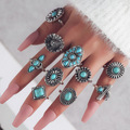 Buy Now: 30Set/300pcs fashionable ladies vintage ring combination