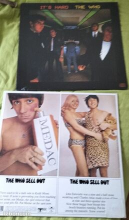 Lot de 2 vinyles 33t THE WHO NEUFS sous blister