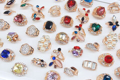 Buy Now: 100PC Fashionable Mixed Gemstone Women’s Ring