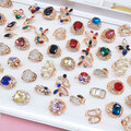 Comprar ahora: 100PC Fashionable Mixed Gemstone Women’s Ring