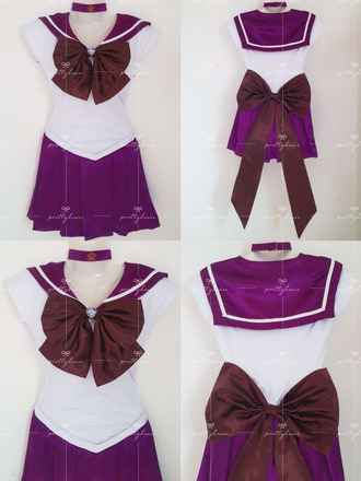 Sailor Saturn Hotaru Tomoe Sailor Moon Cosplay Costume