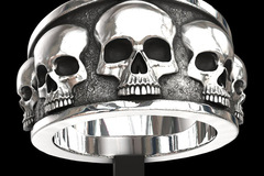 Buy Now: 30PC Personalized Skull Ring Men’s Hand Accessories