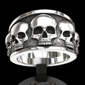 Comprar ahora: 30PC Personalized Skull Ring Men’s Hand Accessories