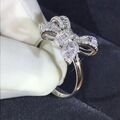 Buy Now: 50PC new luxury bow square rhinestone ring