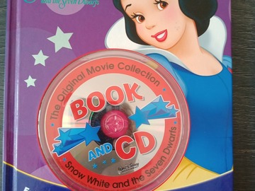 Selling: Livre + CD - Snow White and the Seven Dwarfs - Walt Disney