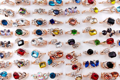 Buy Now: 100PC Fashion Stained Glass Women’s Ring