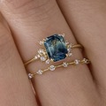 Buy Now: 50PCS Simple Fashion Dark Blue Zircon Ring for Women