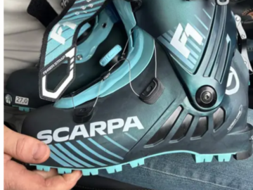 Winter sports: Brand New Scarpa F1 Women’s Ski Boots