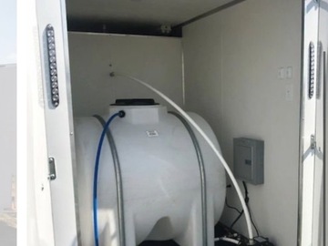 For sale: 6x12 Electric  safety shower trailer with eyewash 
