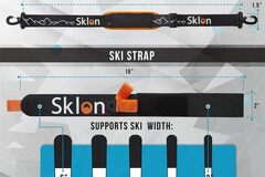 Winter sports: Sklon Ski Strap and Pole Carrier | Avoid The Struggle and Effortl