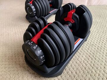 For Sale With Payment Option: Adjustable Dumbbell Set (Pair – NEW)