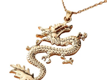 Buy Now: 50PCS Fashionable Retro Dragon Necklace