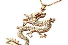 Comprar ahora: 50PCS Fashionable Retro Dragon Necklace