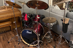 Selling with online payment: Pearl drumset