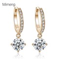 Buy Now: 50PCS Simple and personalized zircon earrings