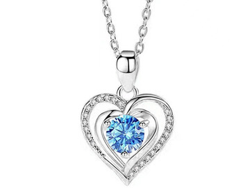 Buy Now: 30PCS Simple Heart Shape Pendant Couple Necklace